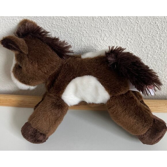 Aurora World Plush Mini Flopsie Brown Horse PAINT the Pony 8” Stuffed Animal Toy - Picture 5 of 9